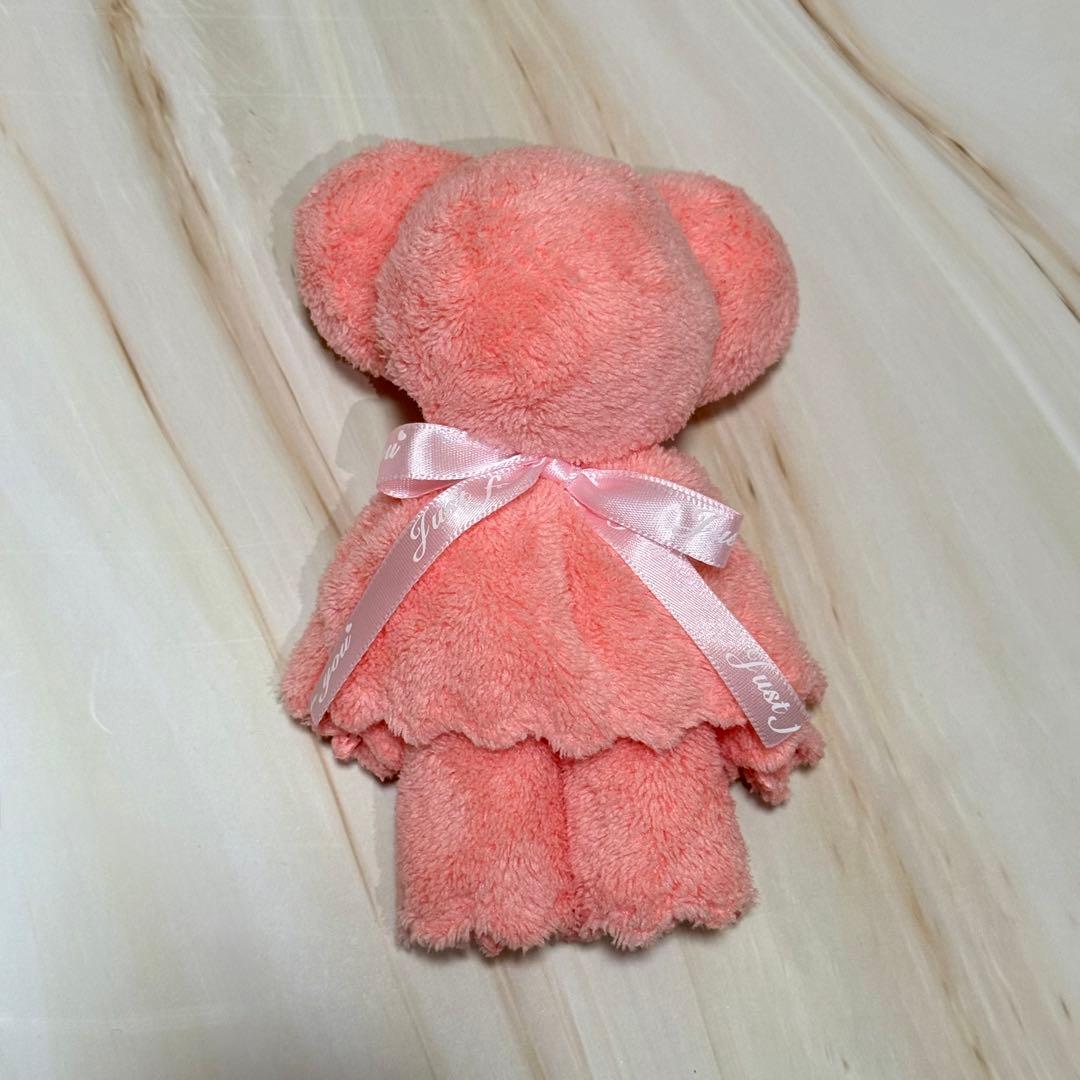 クマ型タオルハンカチ ５０個セット