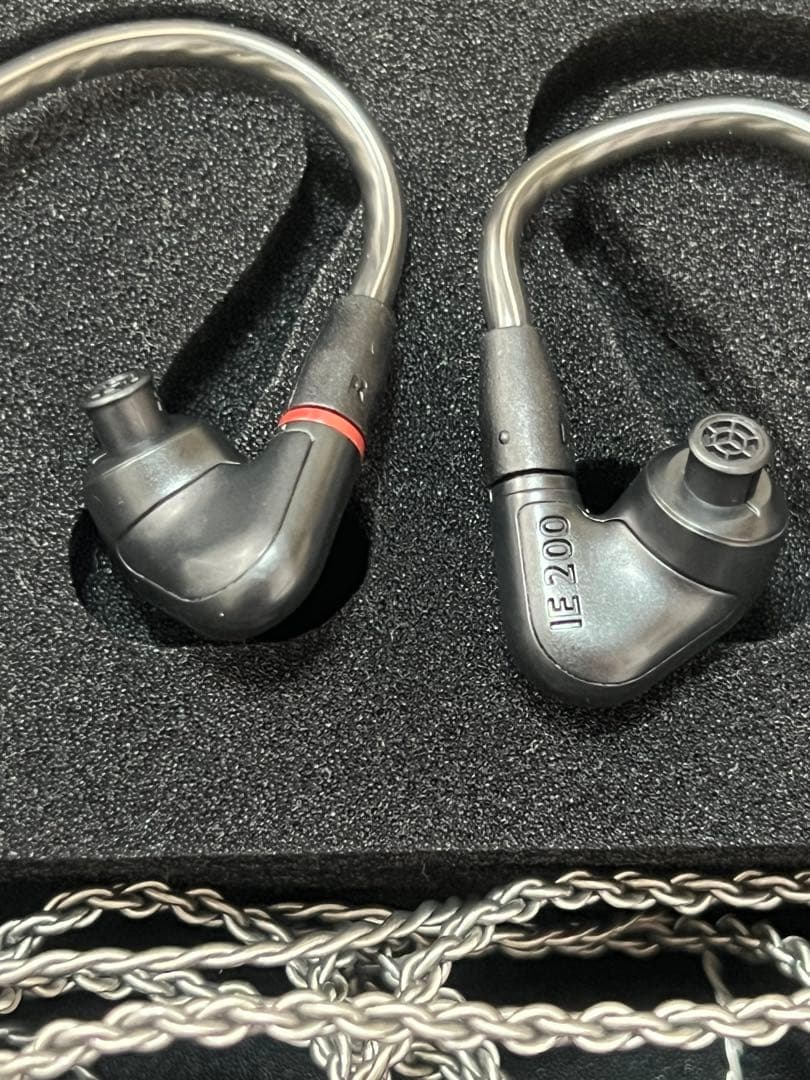 SENNHEISER ゼンハイザー IE200 有線イヤホン ブラック