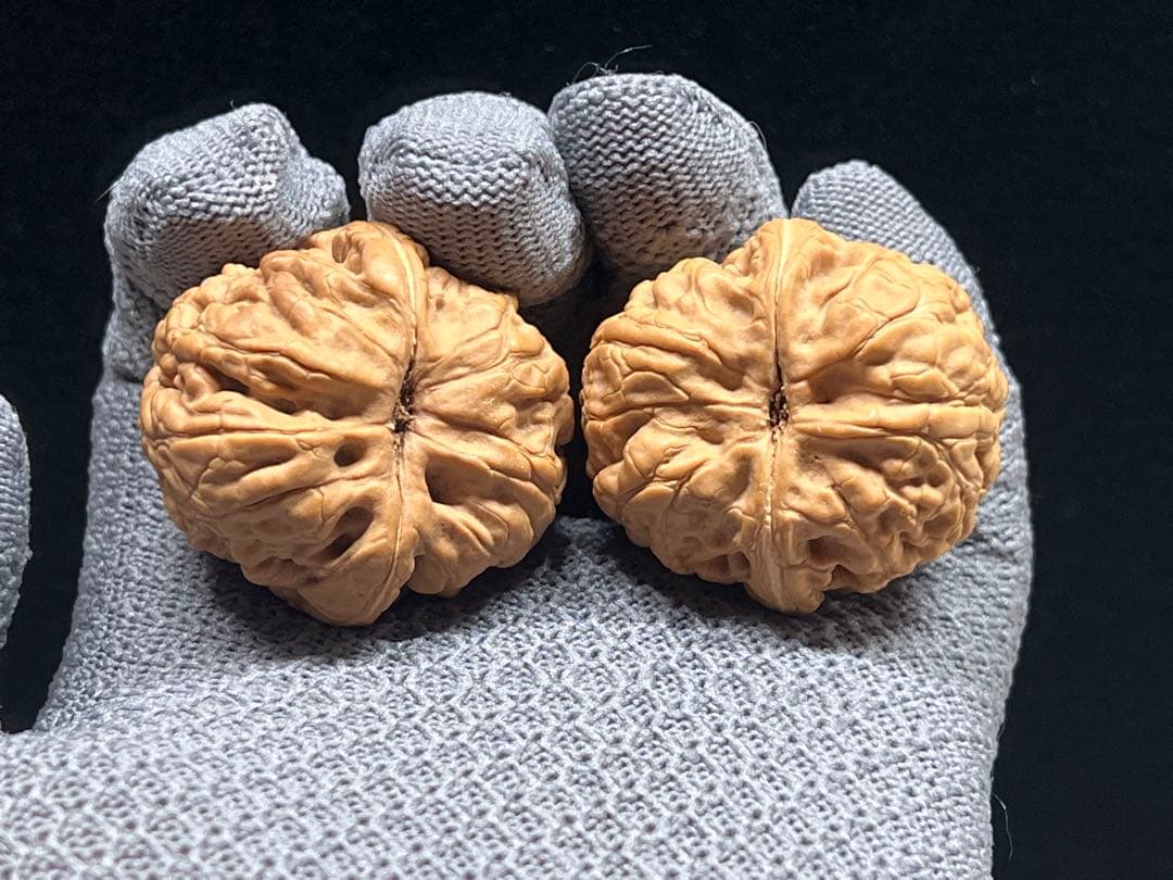 文玩堂：核鼎獅子頭文玩胡桃（高級精品）