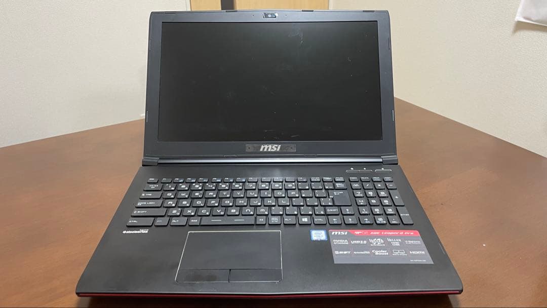 Windowsノート本体 GP62 6QE Leopard Pro(045JP)