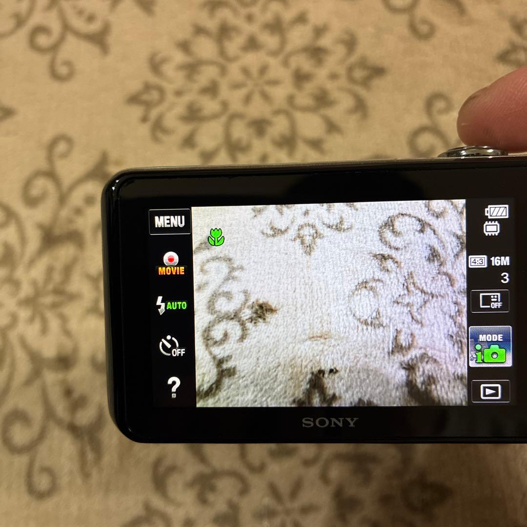 【美品】SONY Cyber-shot DSC-WX30 シルバー　動作確認済