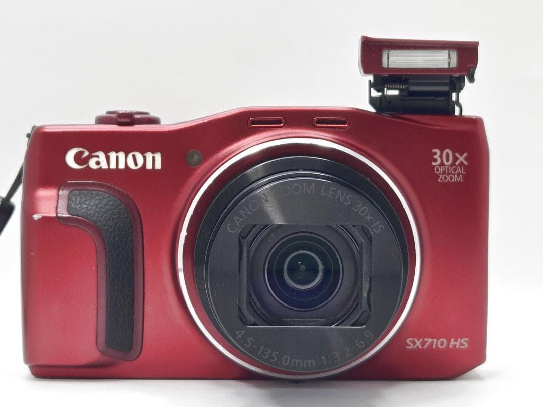 キヤノン　Canon PowerShot SX710 HS レッド 《元箱付属》
