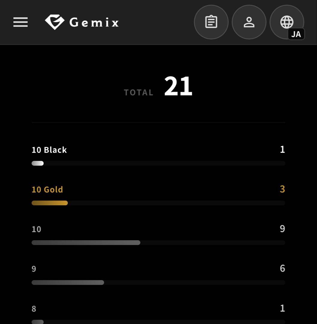 Gemix10 Gold ポケモンカード　ナジジャモのハラバリーex SAR